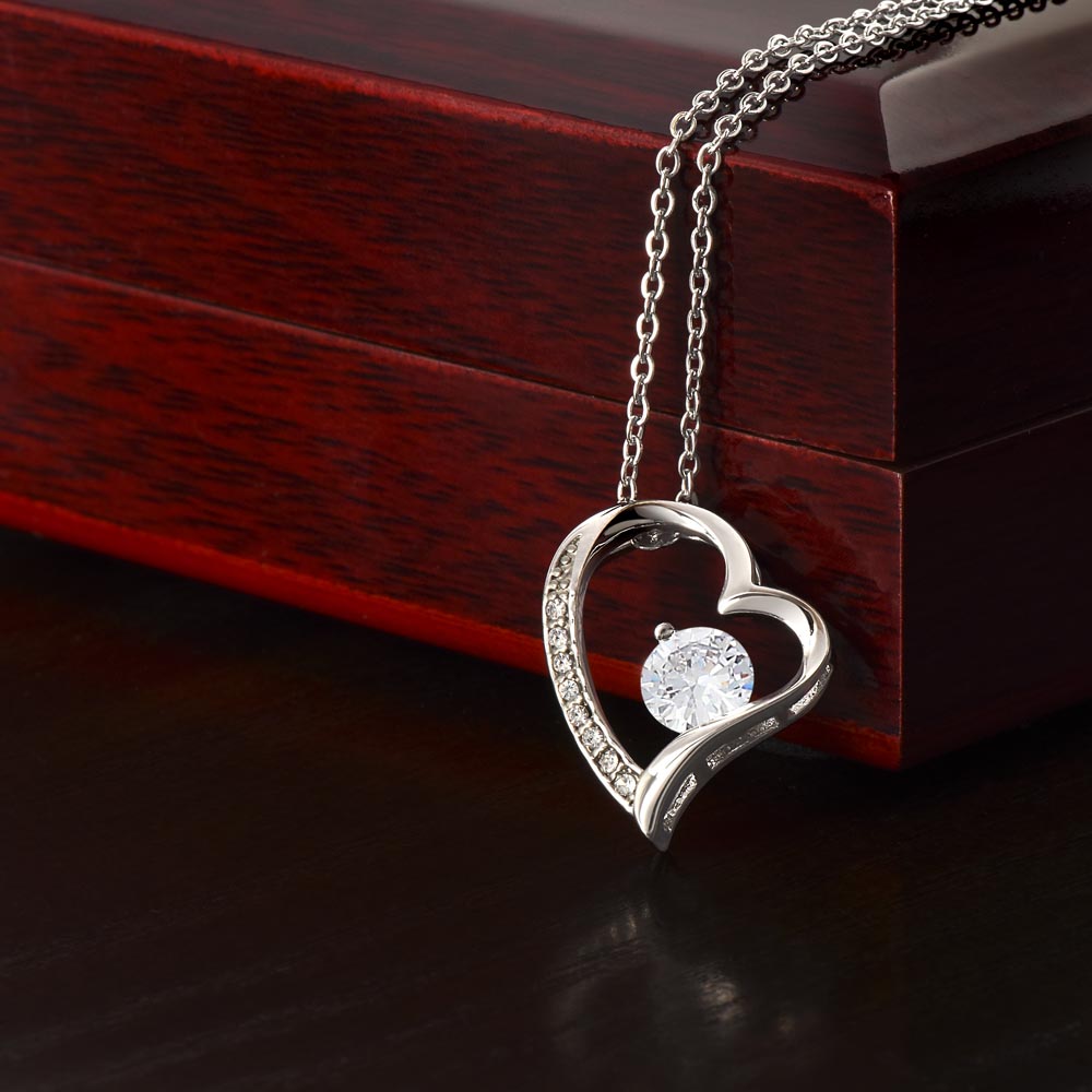 To My Wife, I Can't Stop Thinking About You - Forever Love Necklace