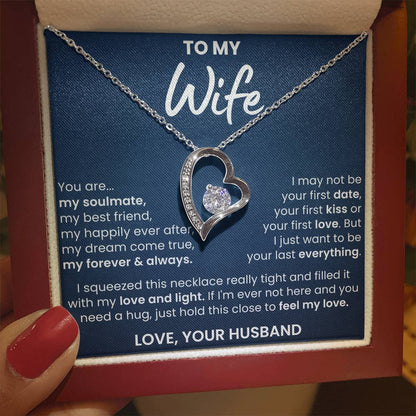 To My Wife, You're My Dream Come True - Forever Love Necklace