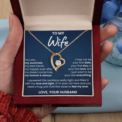 To My Wife, You're My Dream Come True - Forever Love Necklace