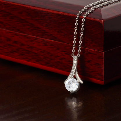 To My Wife, I Can't Live Without You - Alluring Necklace